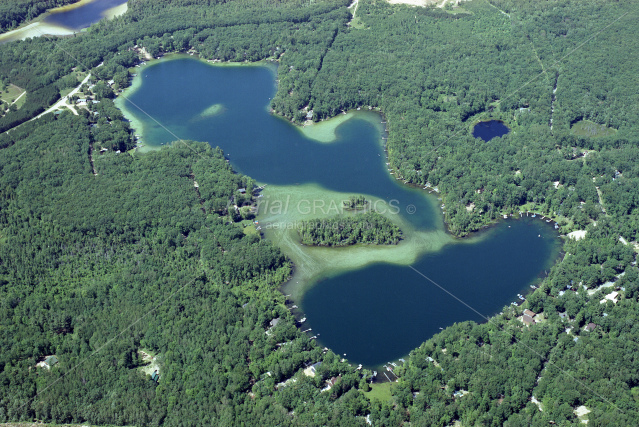 Harper Lake in Lake County, Michigan